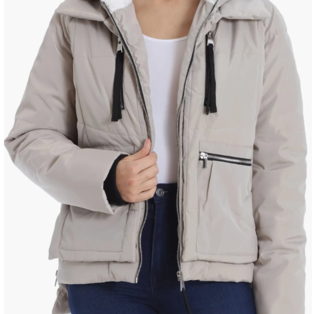 BAGATELLE Faux Fur-Lined Hooded Jacket - Picture 10 of 10